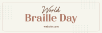 International Braille Day Twitter header (cover) Image Preview
