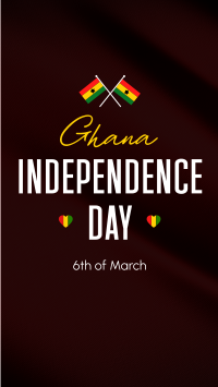 Ghana Independence Day YouTube Short Design