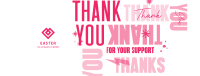 Playful Thank You Facebook Cover Image Preview