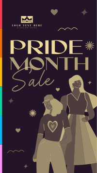 Pride Month Sale Facebook story Image Preview