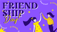 High Five Friendship Day Facebook Event Cover Design