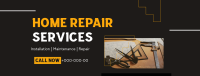 Simple Home Repair Service Facebook Cover Design