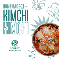 Homemade Kimchi Instagram post Image Preview