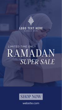 Ramadan Shopping Sale Instagram Story Design
