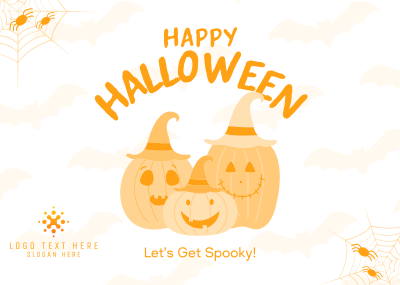 Quirky Halloween Postcard Image Preview