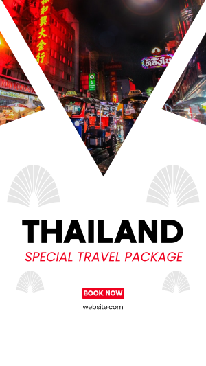 Thailand Travel Package Instagram story Image Preview