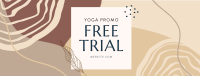 Yoga Free Trial Facebook cover Image Preview