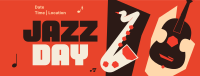 Jazz Instrumental Day Facebook cover Image Preview