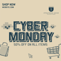 Pixel Cyber Monday Instagram post Image Preview