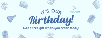 Business Birthday Promo Facebook cover Image Preview