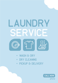 Washing Service Flyer Image Preview