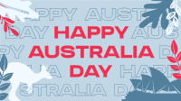 Australia Day Modern Facebook Event Cover Design