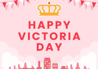Celebrating Victoria Day Postcard Image Preview