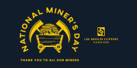 Miners Day Celebration Twitter post Image Preview