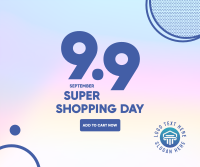 9.9 Shopping Day Facebook post Image Preview