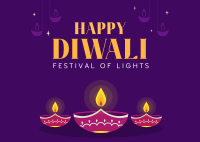 Diwali Event Postcard Image Preview