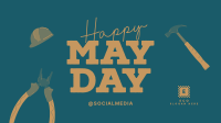 Happy May Day Facebook event cover Image Preview