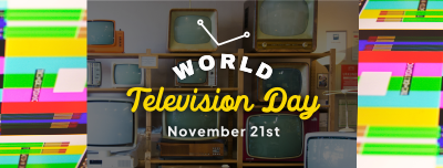 Rustic TV Day Facebook cover Image Preview