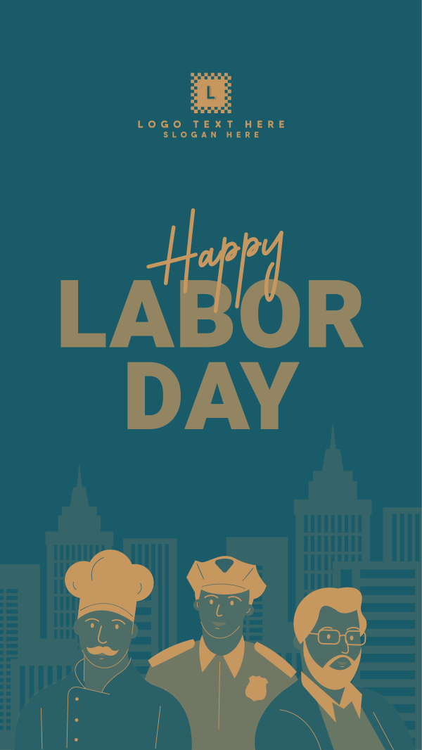 Happy Labor Day Instagram Story Design Image Preview