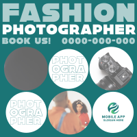 Retro Fashion Photographer Instagram post Image Preview