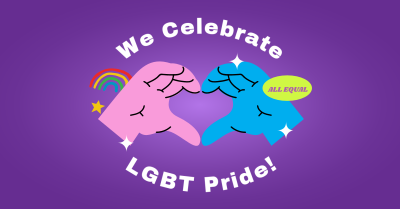 Pride Sign Facebook ad Image Preview