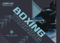 Join our Boxing Gym Postcard Image Preview