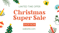 Quirky Christmas Sale Facebook event cover Image Preview