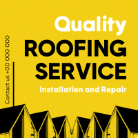 Quality Roofing Instagram Post Design