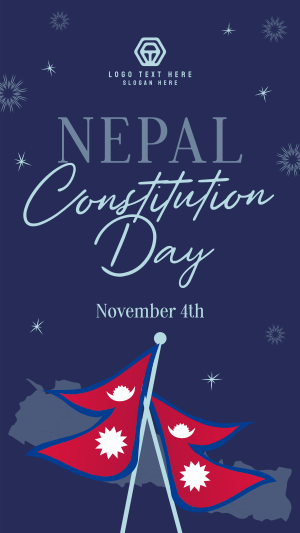 Nepal Constitution Day Instagram story Image Preview