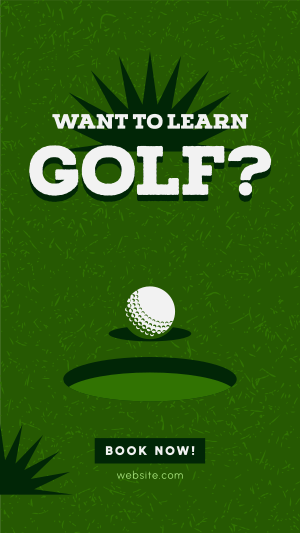 Golf Coach Facebook story Image Preview
