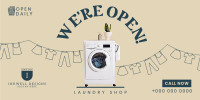 Laundry Washer Twitter post Image Preview