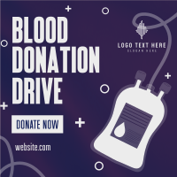 Blood Donation Drive Instagram Post Design