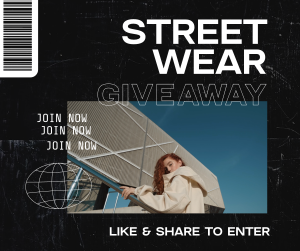 Streetwear Giveaway Facebook post Image Preview