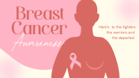 Breast Cancer Warriors Facebook Event Cover Design