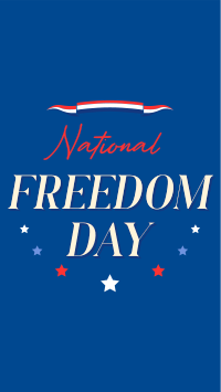 National Freedom Day Instagram reel Image Preview