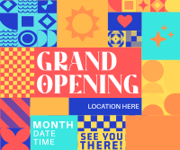 Grand Opening Blocks Facebook post Image Preview