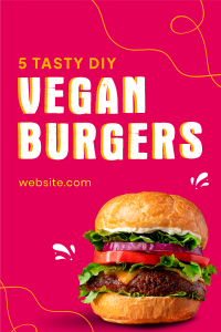 Vegan Burger Buns  Pinterest Pin Image Preview