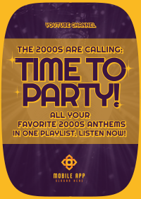 2000s Party Playlist Poster Image Preview