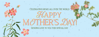 Mother's Day Flower Facebook Cover Design