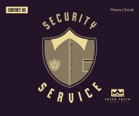 Security Uniform Badge Facebook Post Design