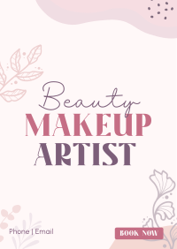 Beauty Make Up Artist Flyer Design