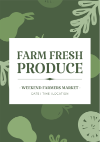 Farm Fresh Produce Flyer Design