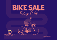 World Bicycle Day Promo Postcard Image Preview