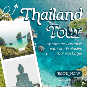 Thailand Tour Package Instagram post Image Preview