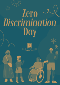 Zero Discrimination Flyer Design