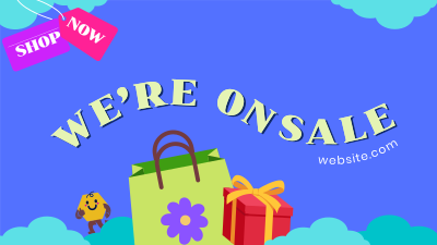 Shopping Sale Promo Facebook event cover Image Preview