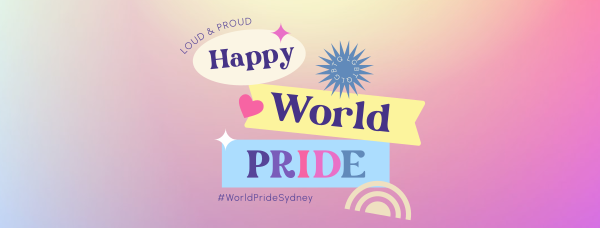 Gradient World Pride Facebook Cover Design Image Preview