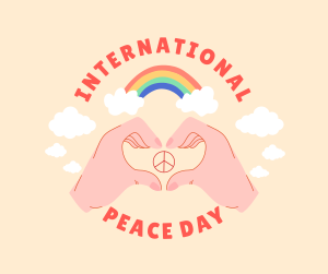 World Peace Day Facebook post Image Preview