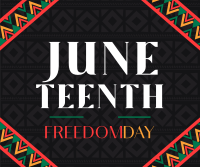 Juneteenth Freedom Revolution Facebook post Image Preview