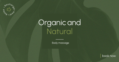 Organic Body Massage Facebook ad Image Preview